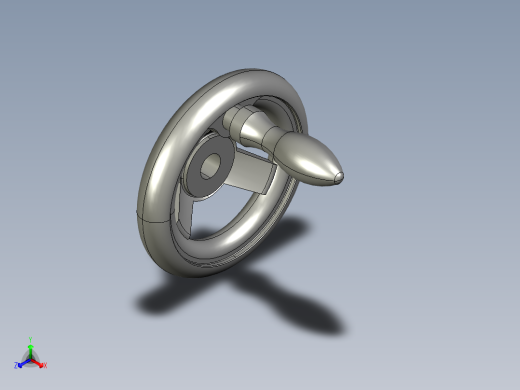 直径带方向盘(铝合金)带手柄_DIN 950 直径 80mm