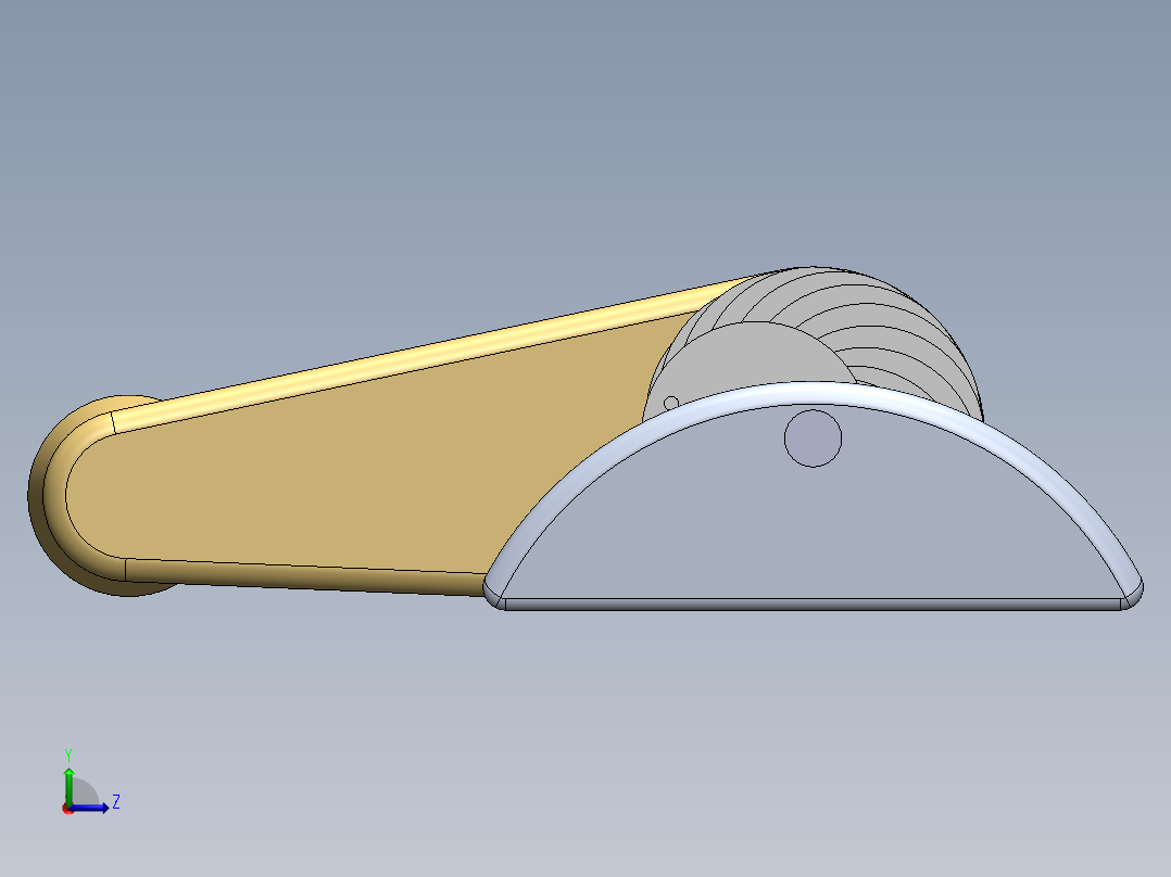 凸轮和轴左视图
