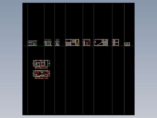 人民产业视力养护中心 科华店立面施工图 20250425