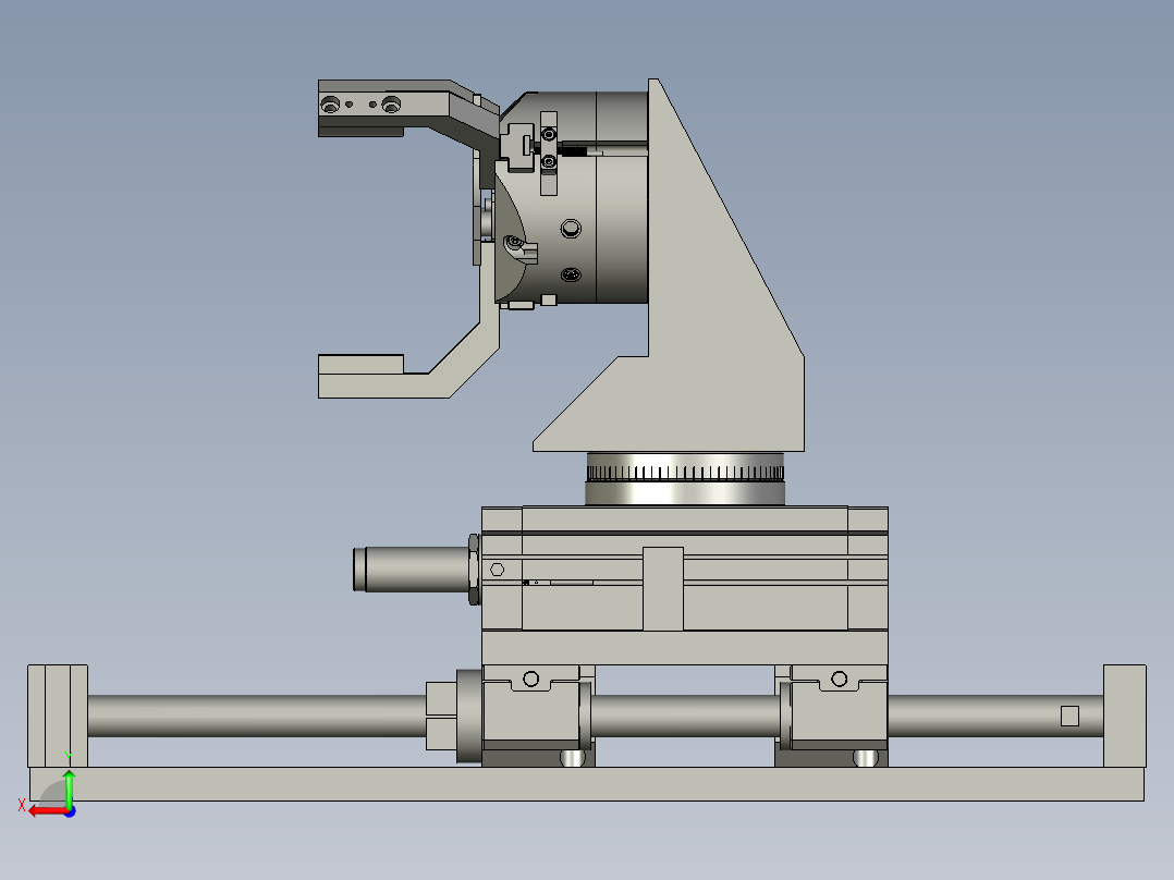 翻转de1机构后视图