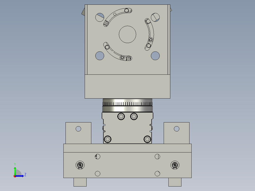 翻转de1机构左视图