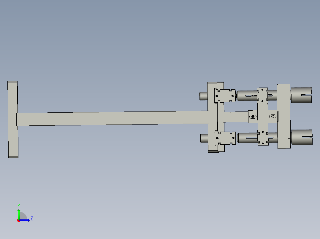 6弹簧分料机构左视图