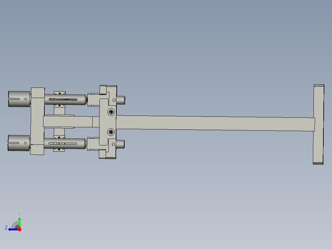 6弹簧分料机构右视图