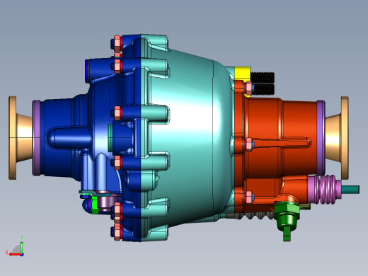 轻型载货汽车的底盘变速箱后视缩略图