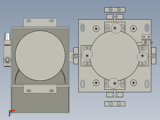 CYBM-07-A500A-洁布升降机构俯视缩略图