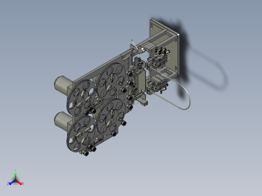 2018SOLIDWORKS1000Z贴铜箔机构