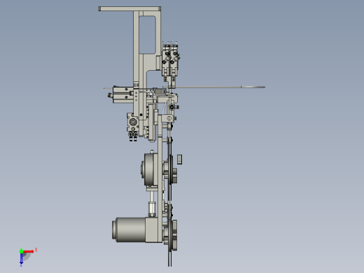 2018SOLIDWORKS1000Z贴铜箔机构俯视缩略图