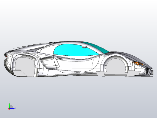 宾利跑车车身左视缩略图