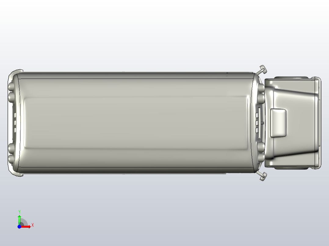 北美校车前视图