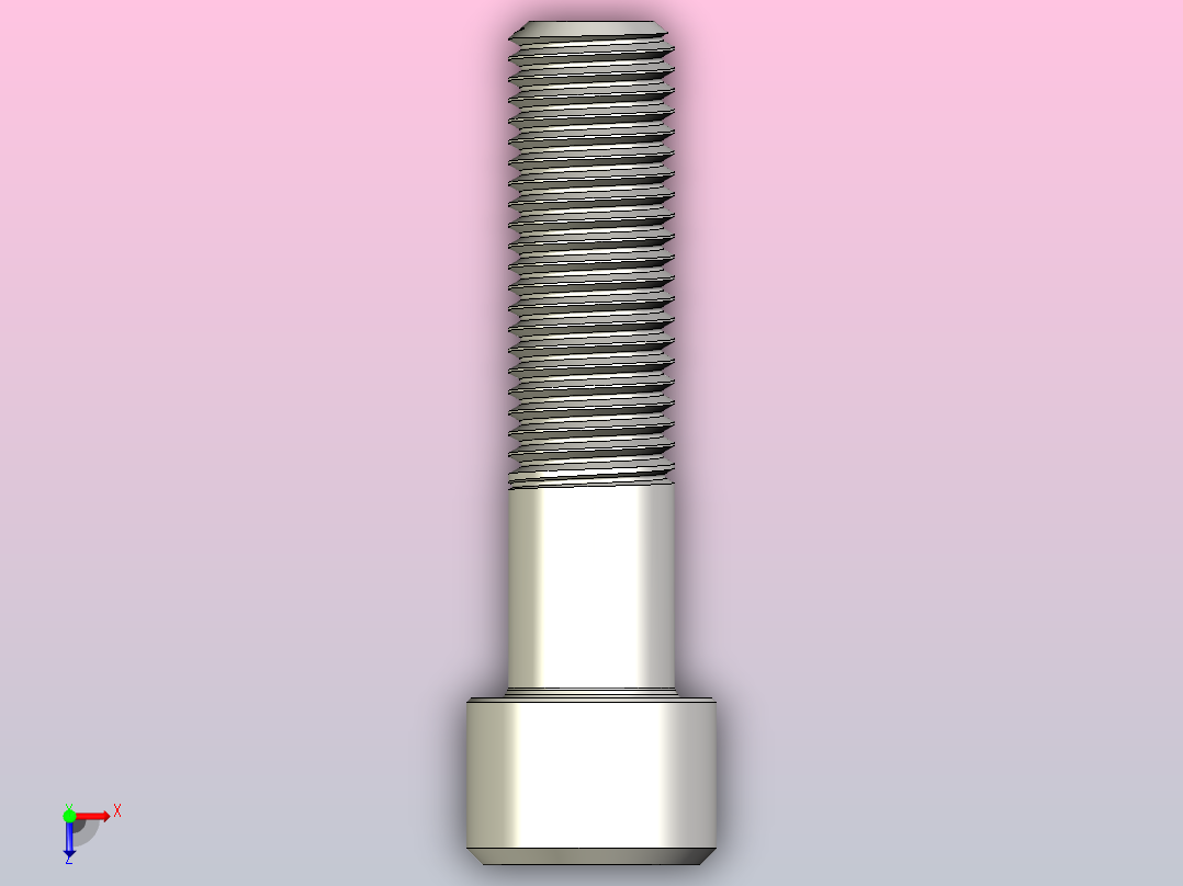 DIN_EN_ISO_4762_M16x65.ipt内六角螺钉俯视图