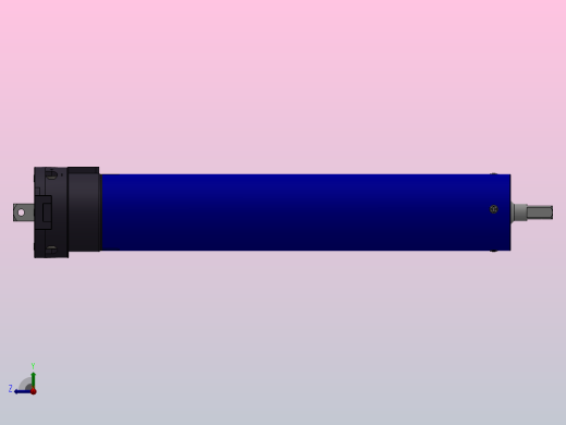 SM45S标准型管状电机[SM45S-10-15] (2)右视缩略图