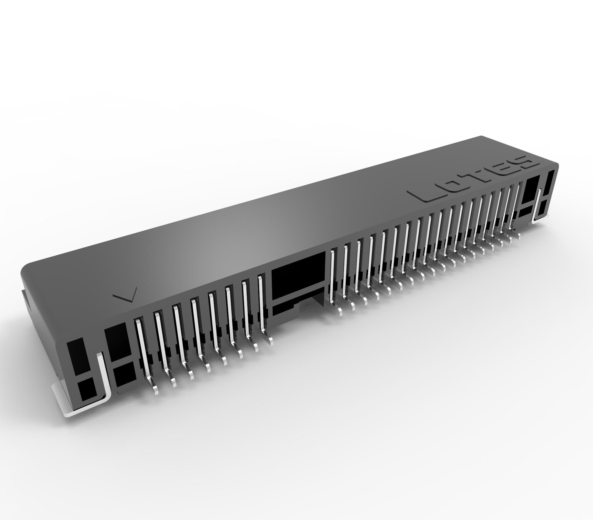 LOTES微型PCIE MSATA 4.0H 52P连接器