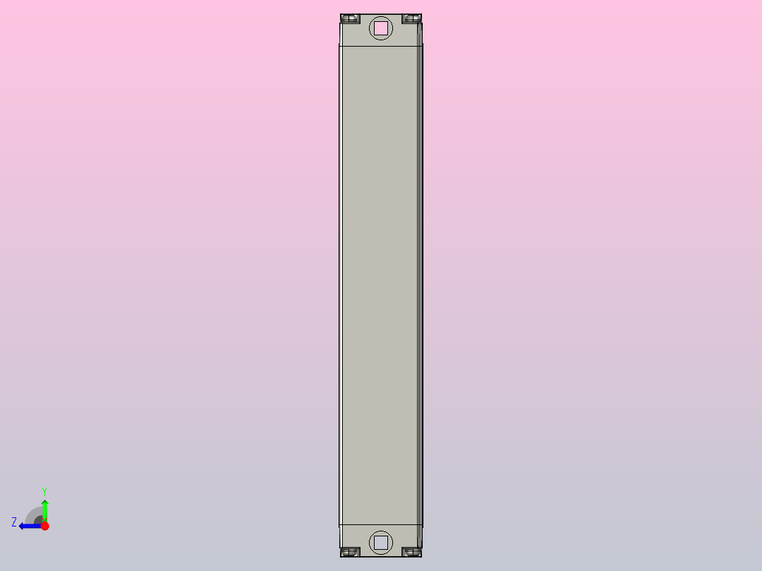 XTD0440安全光栅右视图