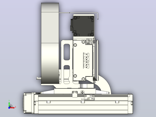 XYGT440-A3-A-50-100-M-C-001负载3-57KG 丝杆模组 XY悬臂组合 XYGT440-A3 替换台湾TOYO东佑达滑台直线模组前视缩略图