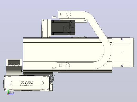 XYGT440-A3-A-50-100-M-C-001负载3-57KG 丝杆模组 XY悬臂组合 XYGT440-A3 替换台湾TOYO东佑达滑台直线模组左视缩略图