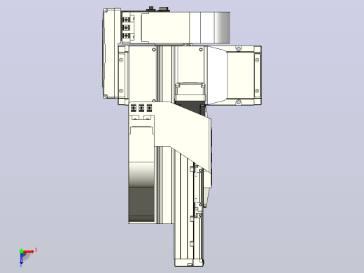 XYGT440-A3-A-50-100-M-C-001负载3-57KG 丝杆模组 XY悬臂组合 XYGT440-A3 替换台湾TOYO东佑达滑台直线模组俯视缩略图