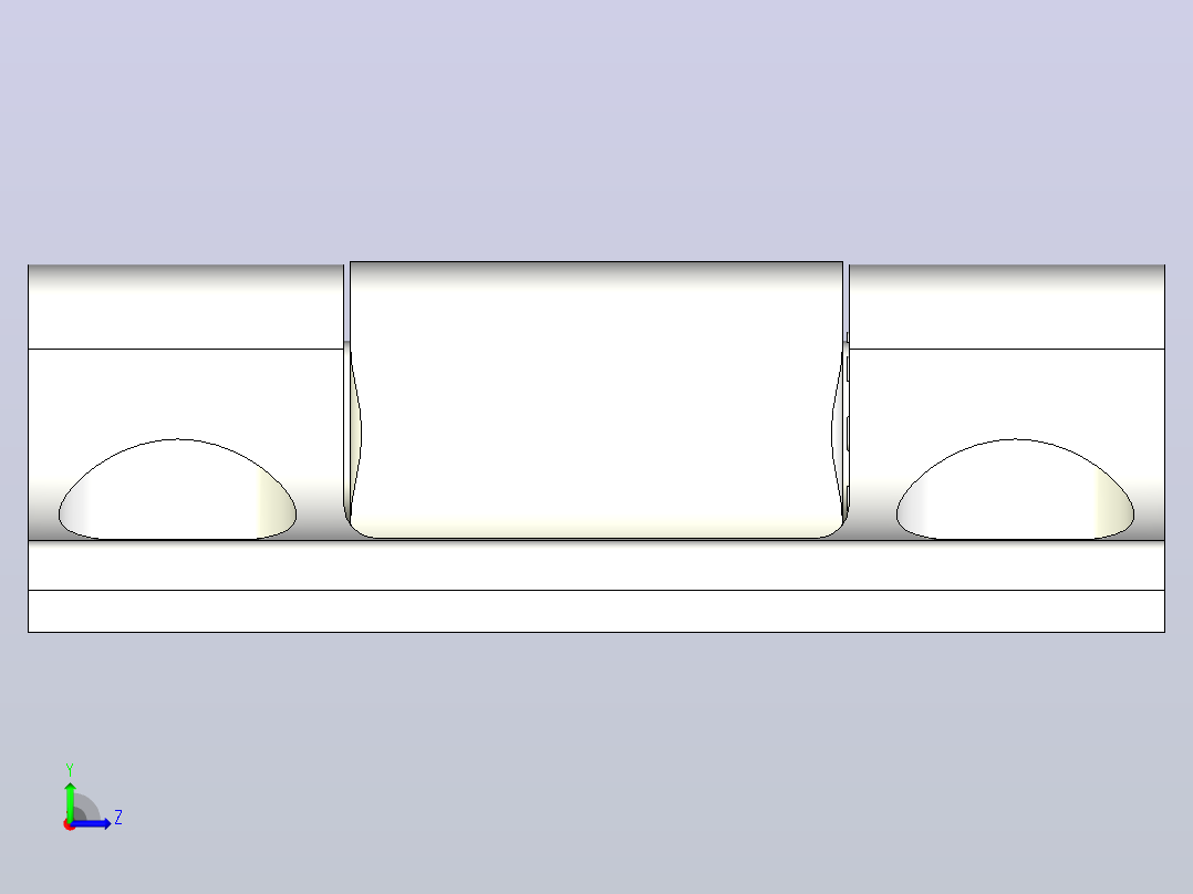 427513CFU.40 CH-4可调摩擦力铰链合页左视图