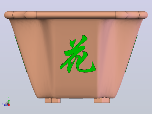 花盆-2011版右视缩略图