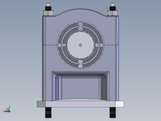轴承座User Library-gearmount后视缩略图