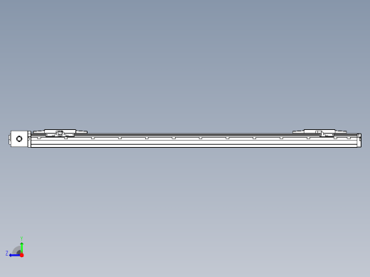皮带直线轴双滑块型TPA-GCBS-120-P70-L375-DR-M20-N3右视缩略图