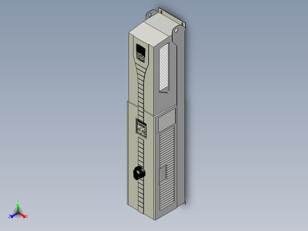 ABB交流驱动器AC Drives  ACH550-VDR-046A-2正等轴测图