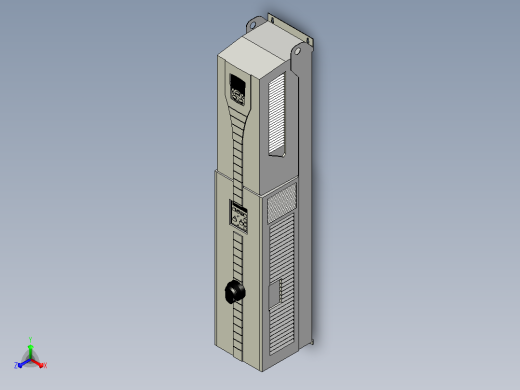 ABB交流驱动器AC Drives  ACH550-VDR-046A-2正等轴测缩略图