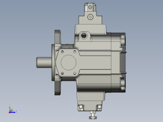 ContinentalHydraulics-PVX-46or60or75B25-RF-P-5S17-DEFAULT-dtk左视缩略图