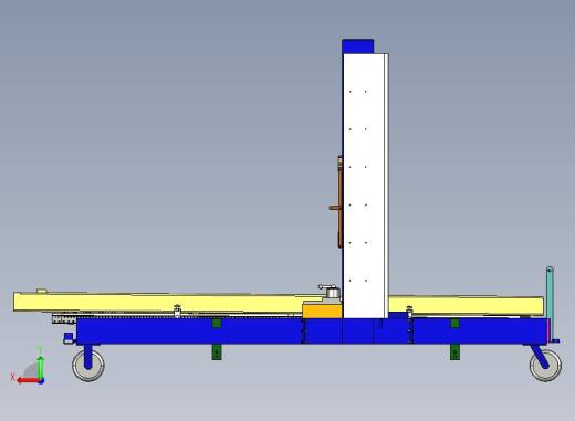 液压升降机 车厢升降机构3D数模图纸 Solidworks设计 附IGS格式后视缩略图