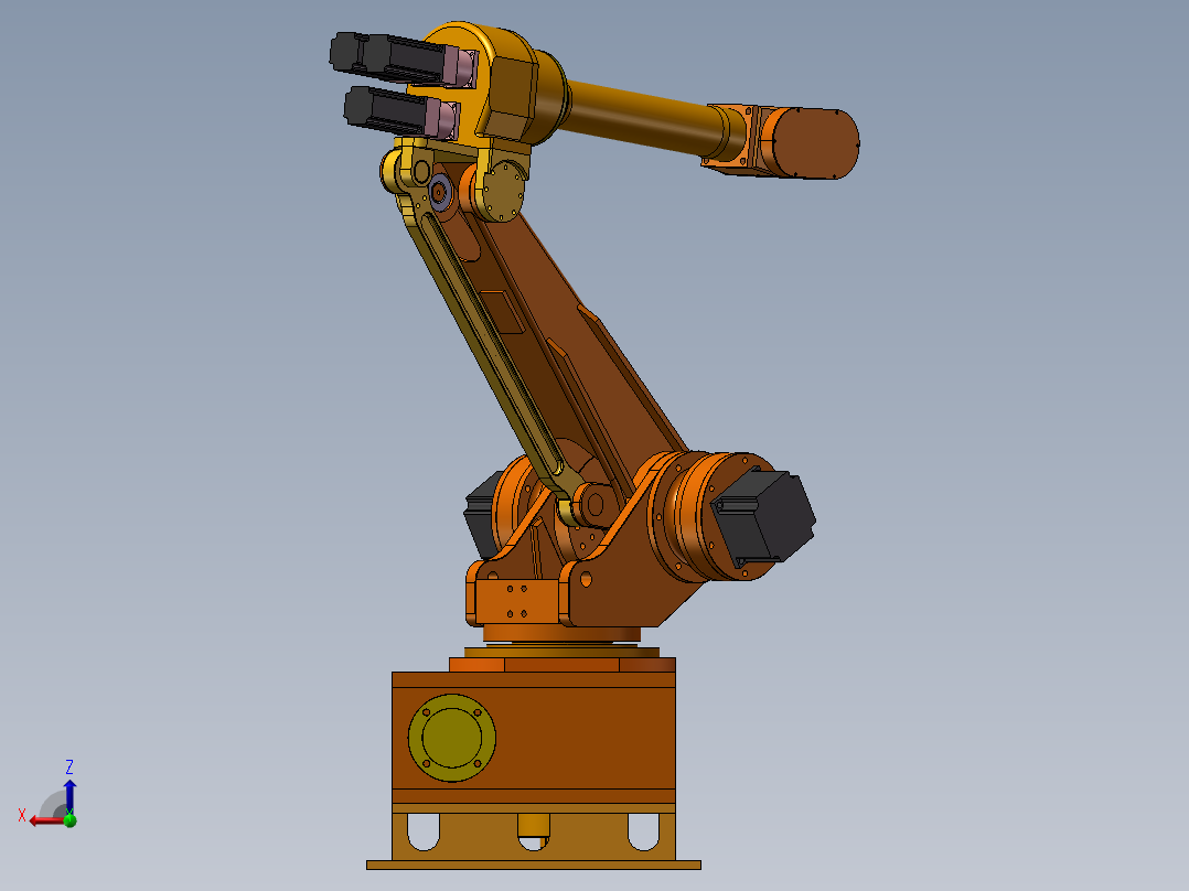 automatic 6axis robot 6kg前视图