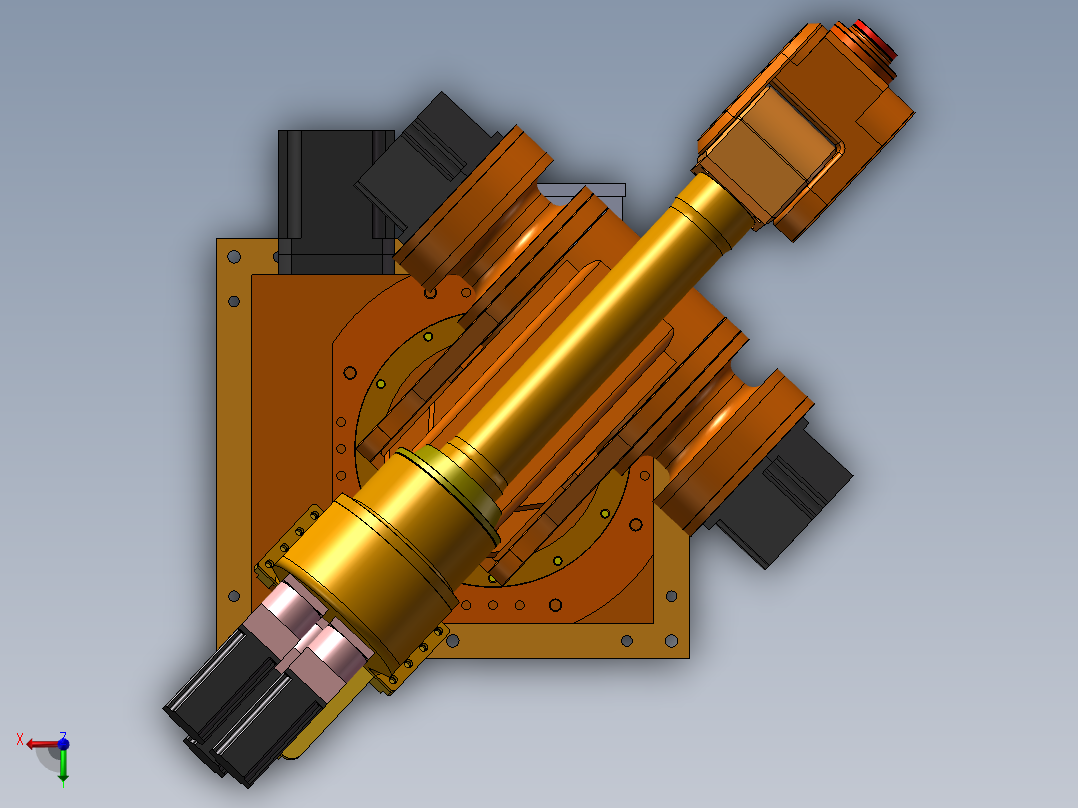 automatic 6axis robot 6kg俯视图