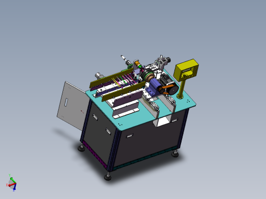 自动车水口机（sw19可编辑+工程图+cad）
