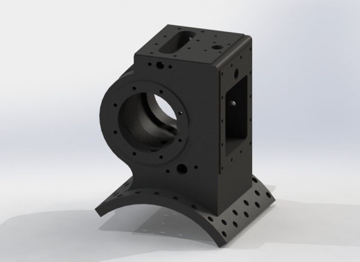 布瑞尔汽缸外壳3D模型缩略图