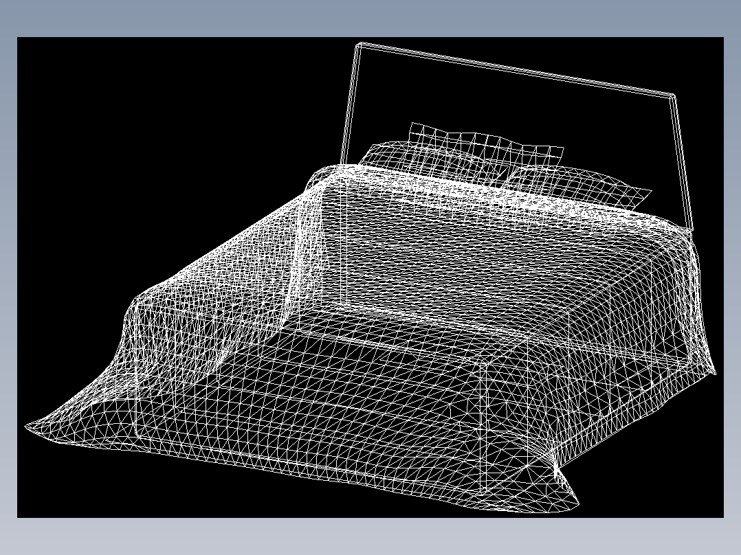 室内家具和灯具等的模型十-J-B16