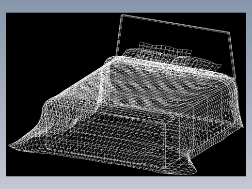 室内家具和灯具等的模型十-J-B16
