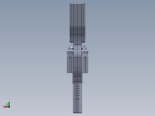 solidworks 金桶左轮手枪后视缩略图