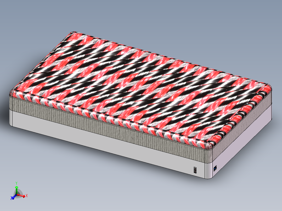 智能调软硬床垫 