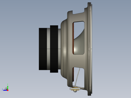 喇叭3D（有细节）右视缩略图