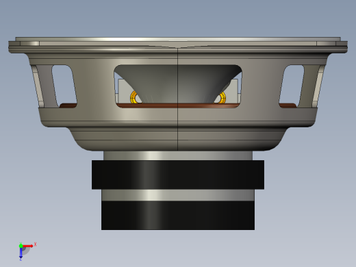 喇叭3D（有细节）俯视缩略图