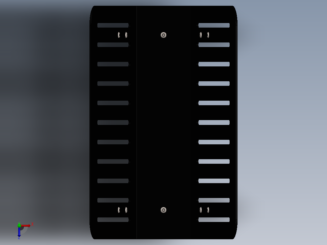 木质金属杂志架装饰 DIY俯视图