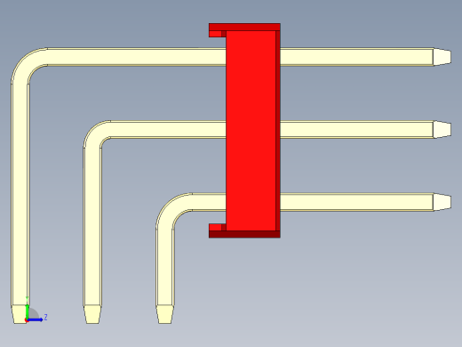 彩色公排针 100mil 2.54mm 系列-DS1022_red_3x01p_100mil_TypeD_rev1.0左视缩略图