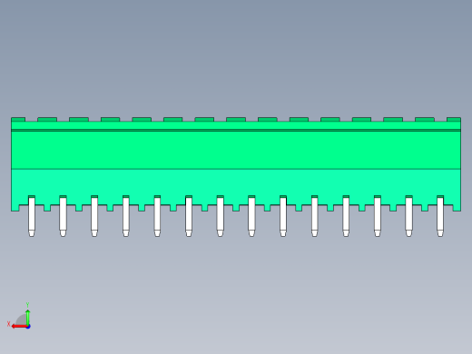 DEGSON 2EDG 系列 5.0mm 可插拔接线端子组-2EDGLC-5.0-14P-14-00AH后视缩略图