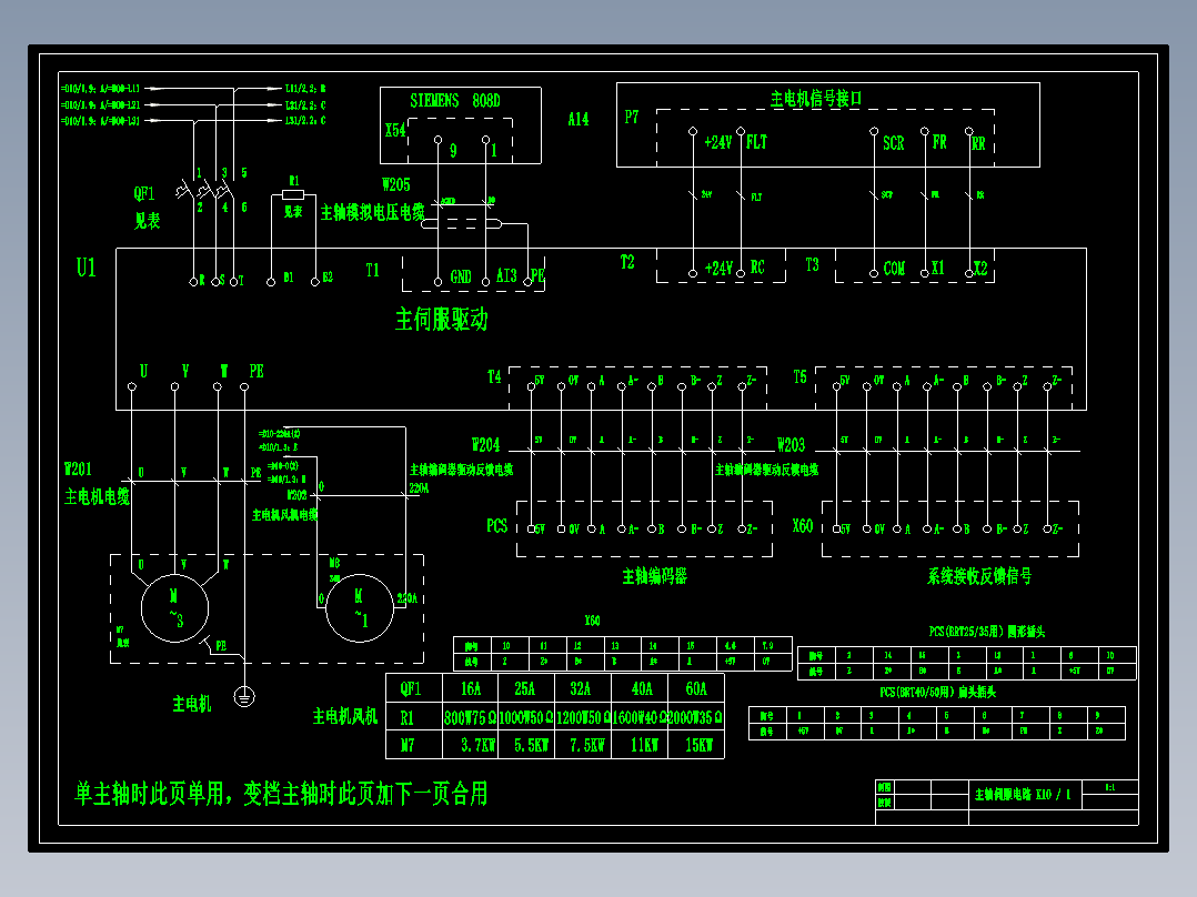 Sinumerik 808D数控车床CNC和伺服系统连接与调试