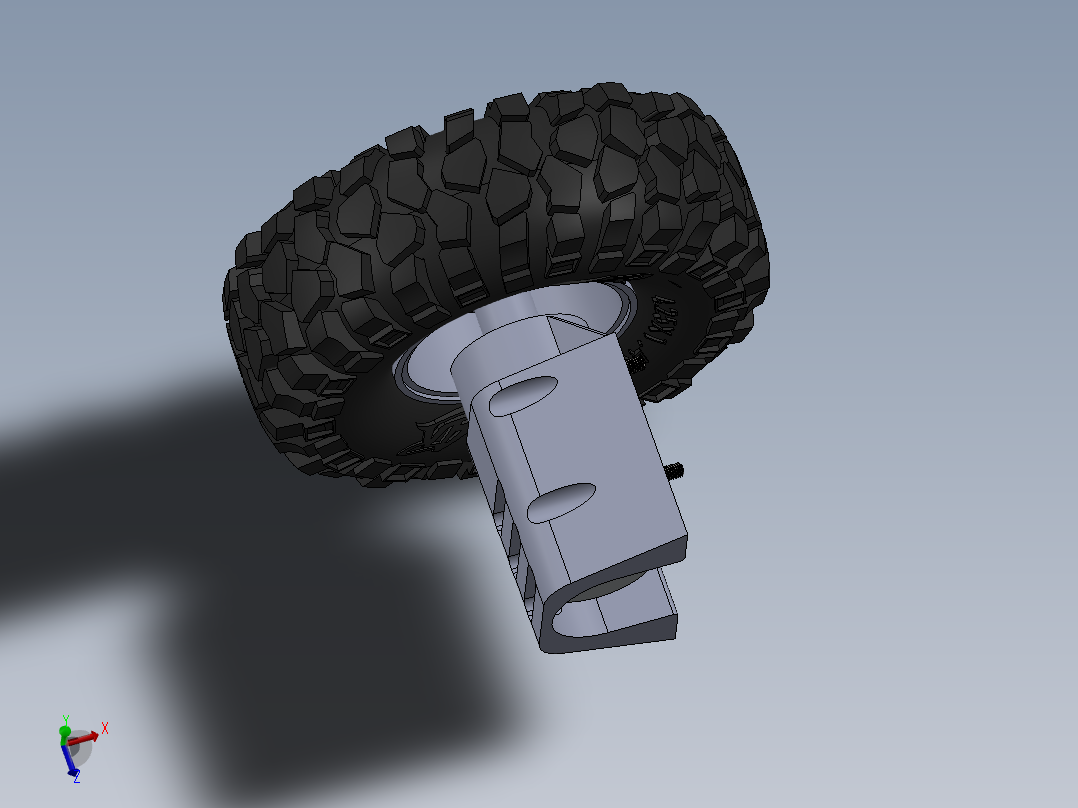 四轮驱动全向驱动小车