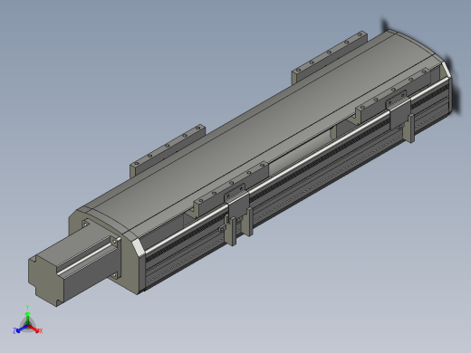 直线模组WG-LHA12-S250-M设计图纸