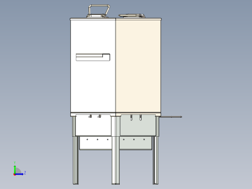 吸烟室左视缩略图