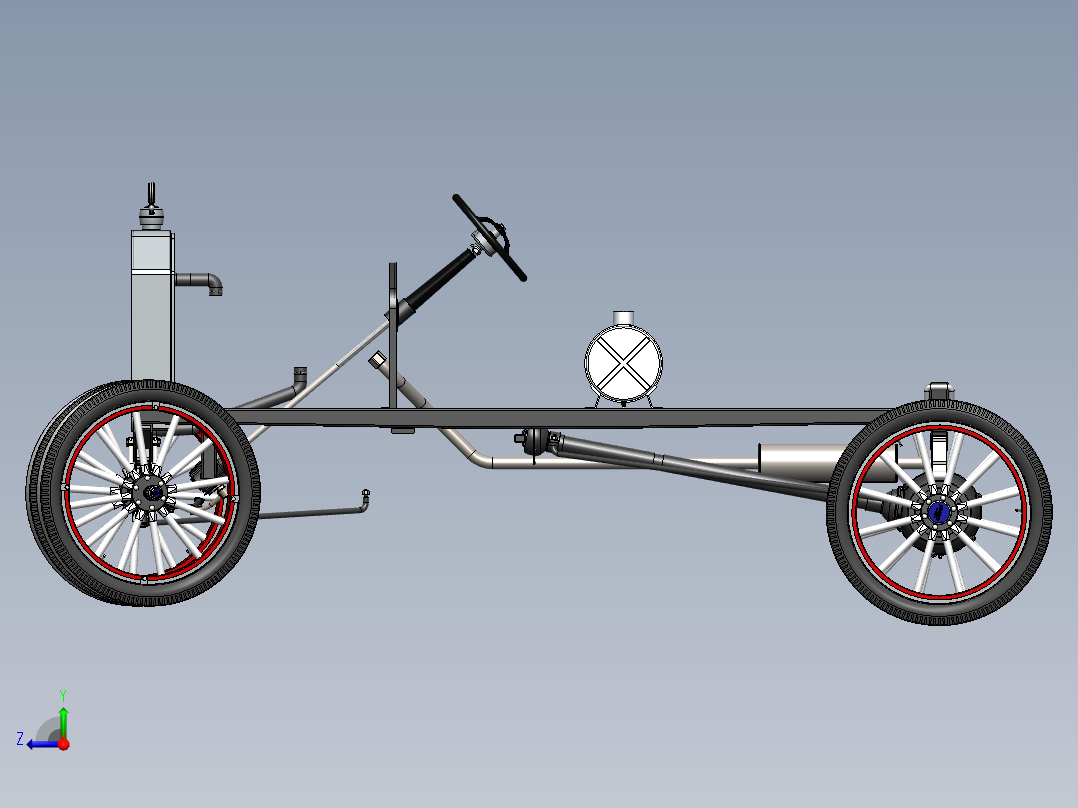 7号图--福特 T 型底盘 SW STP右视图
