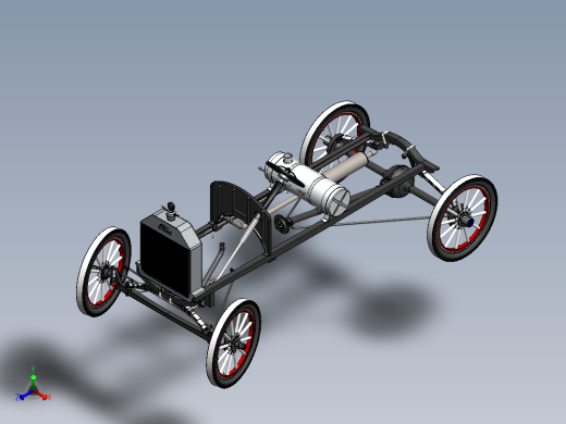7号图--福特 T 型底盘 SW STP正等轴测缩略图