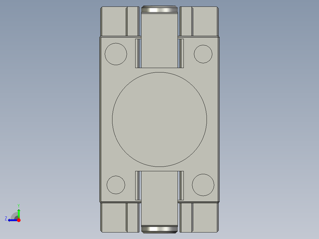 普通气爪PH01-10A右视图