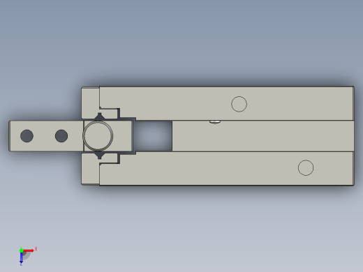 普通气爪PH01-10A俯视缩略图