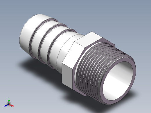 水管接头-有边 [DN20X21]
